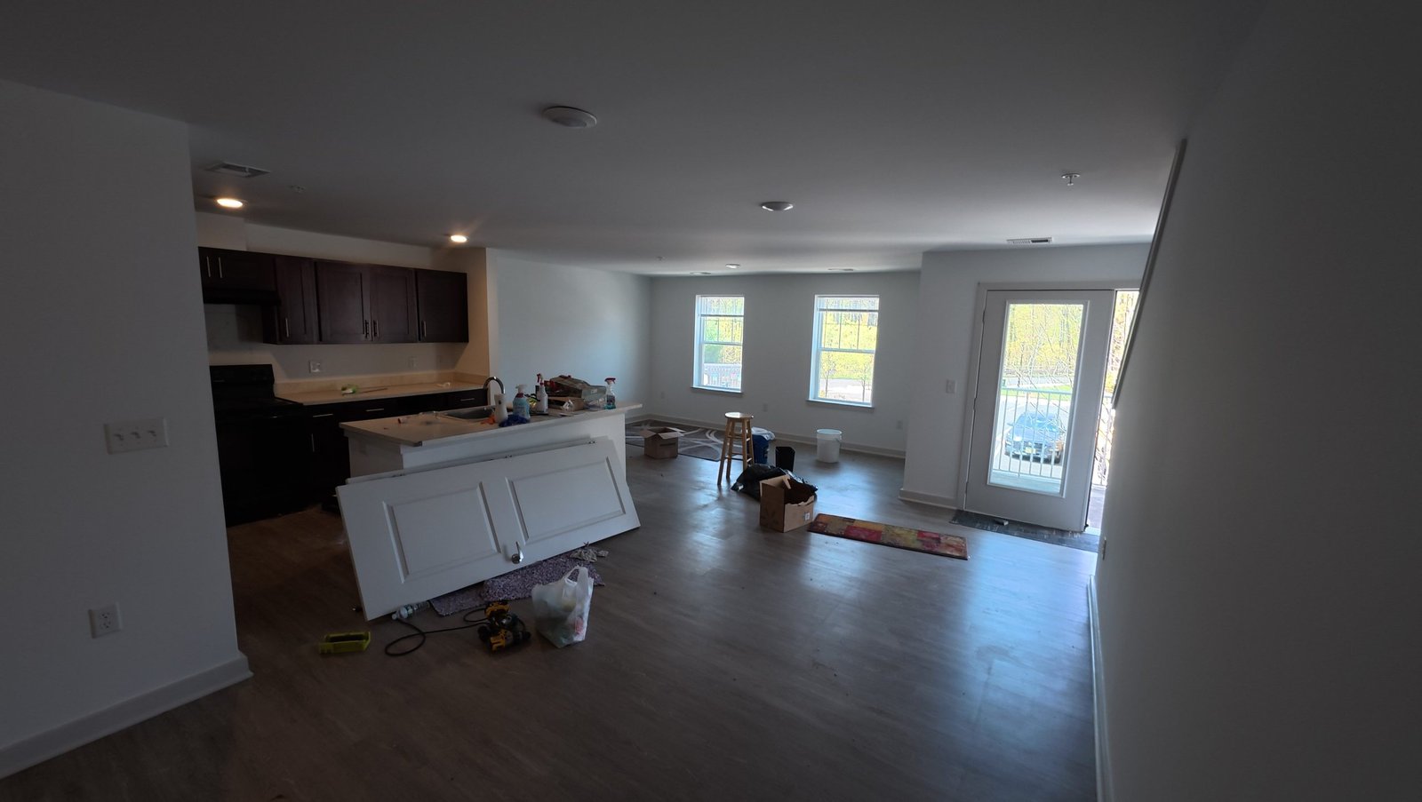 Interior flooring renovation